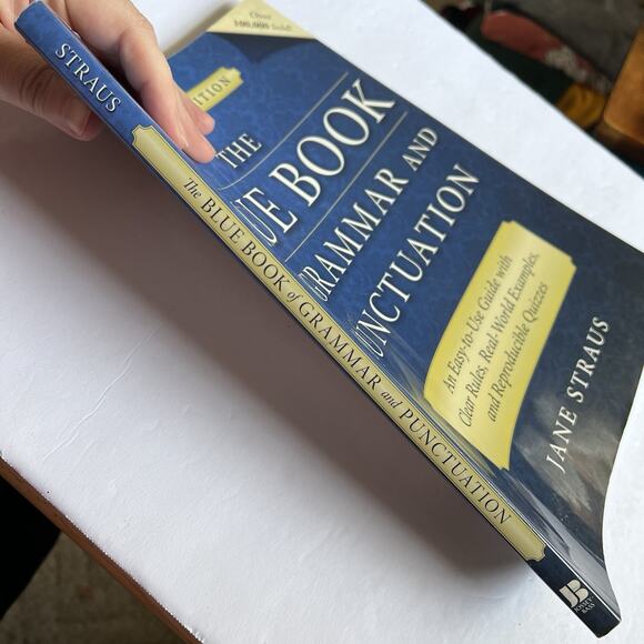 The Blue Book of Grammar and Punctuation by Jane Straus Paperback Textbook - Picture 12 of 12